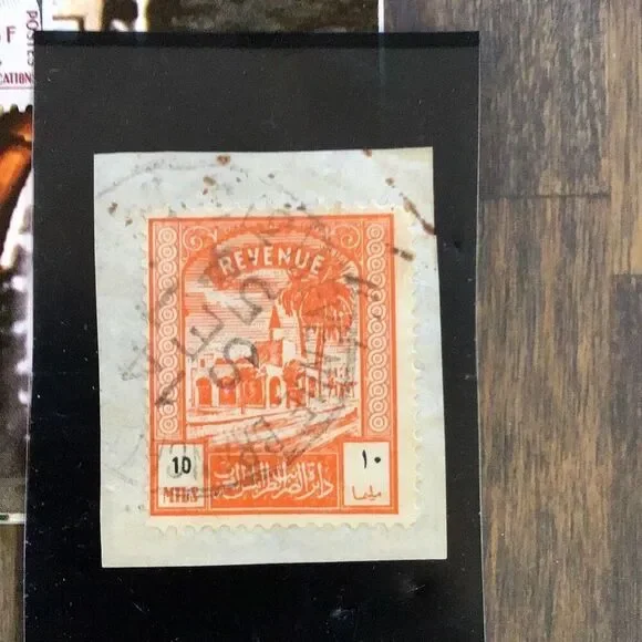 Vintage 1971 space stamp collectors album was 41 stamps